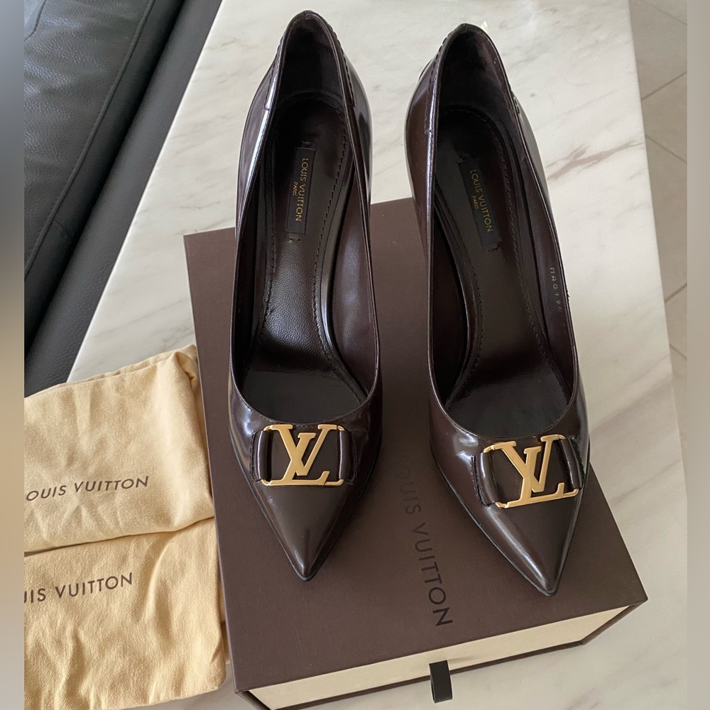 Louis Vuitton Leather Heels